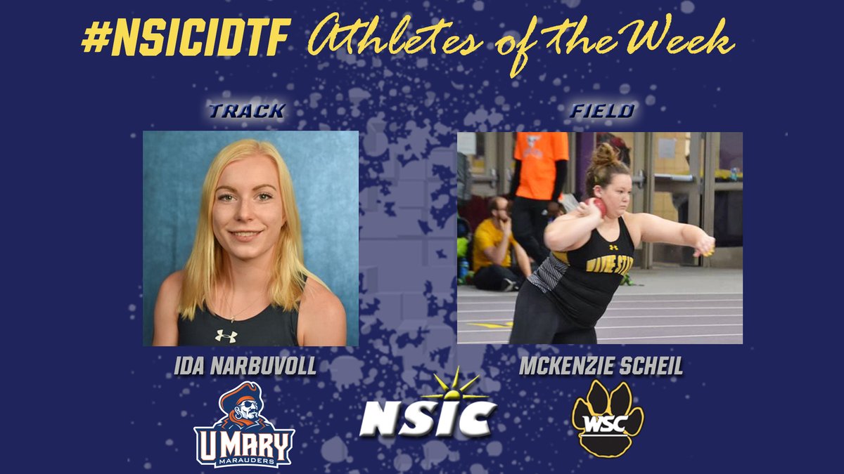 NorthernSunConf's tweet image. #NSICIDTF Women's Release No. 5
#NSICPOW
T: Ida Narbuvoll  - University of Mary (2)
F: Mckenzie Scheil - Wayne State 

northernsun.org/news/2020/2/11…