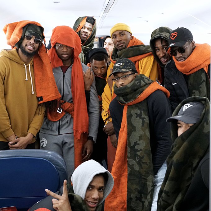 BR_NBA's tweet image. Give OG his credit, @sergeibaka 😂