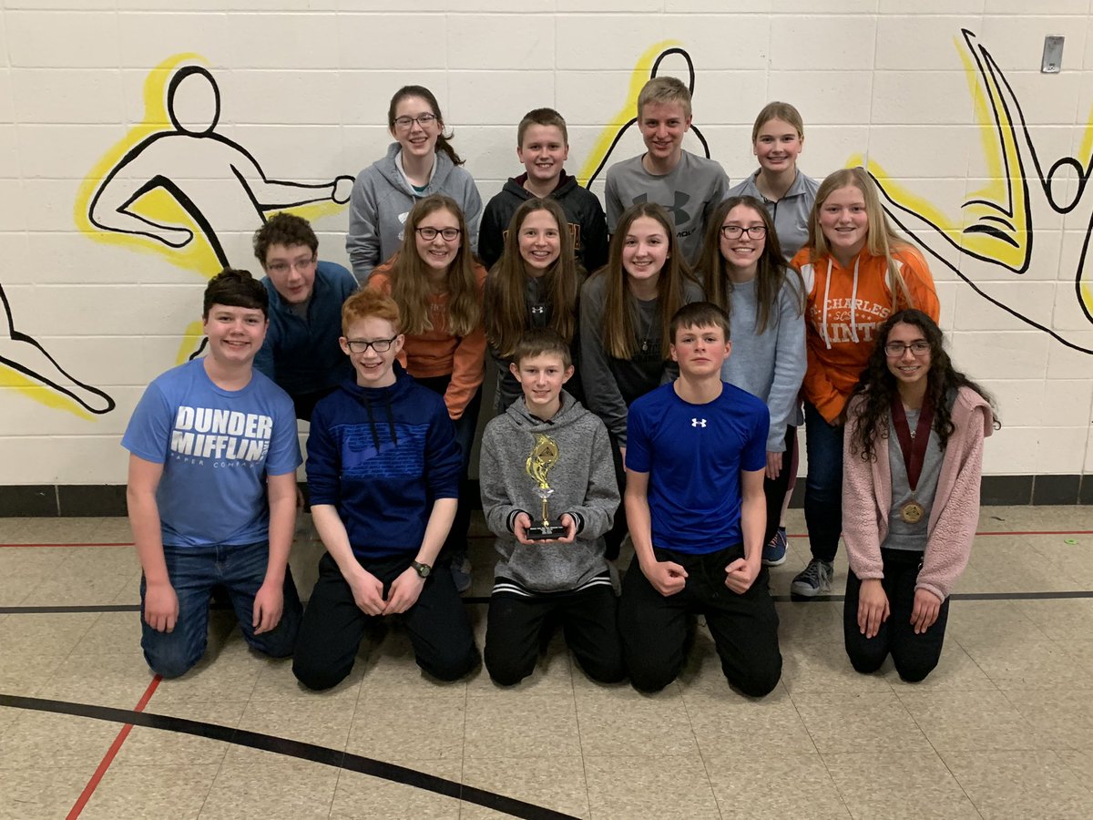 MRDatDudeGG's tweet image. What a fun season I had coaching this group of kids! Ended the season with a 3rd place overall finish for Three Rivers JH Math League