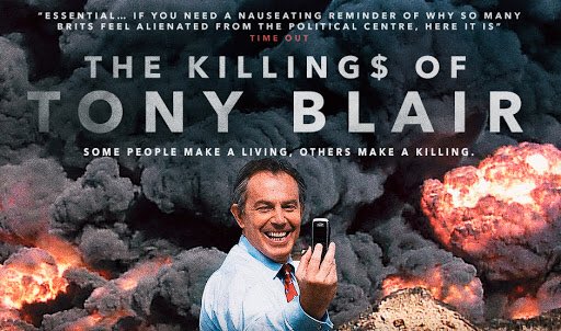 TheBlairDoc's tweet image. The Killing$ of Tony Blair will air tonight on London Live TV at 9pm/UK It’s available on Freeview channel 8, Sky channel 117 and Virgin Media channel 159 londonlive.co.uk/#bookmark @LondonLive