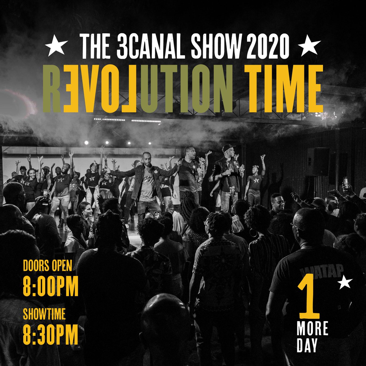 “If a man want to set false standards for you to follow, to he what yuh say? Blow Way.” – Lancelot Layne 'Blow Way,' 1970. Come down to @BigBlackBoxTT TOMORROW for #3canalShow2020. We booming up history + bringing the rEVOLution! Tickets: bit.ly/3cnlshow2020tx or at the Box.