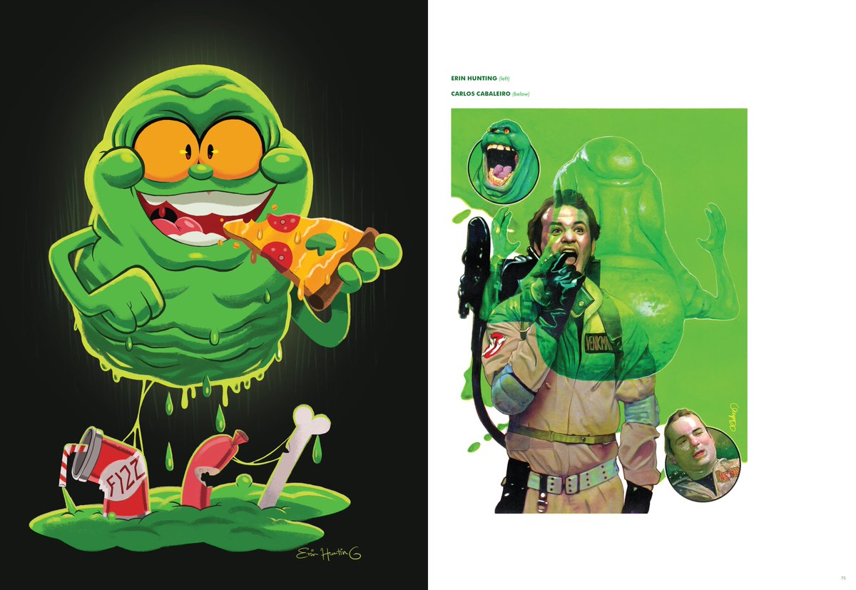 Ghostbusters's tweet photo. Your favorite moments, characters, and more reimagined with over 170 original pieces from artists from around the world. The #Ghostbusters: Artbook by @InsightEditions is coming soon, preorder your copy today: https://t.co/QBrxUDAtVS https://t.co/dQsWzzw8CS