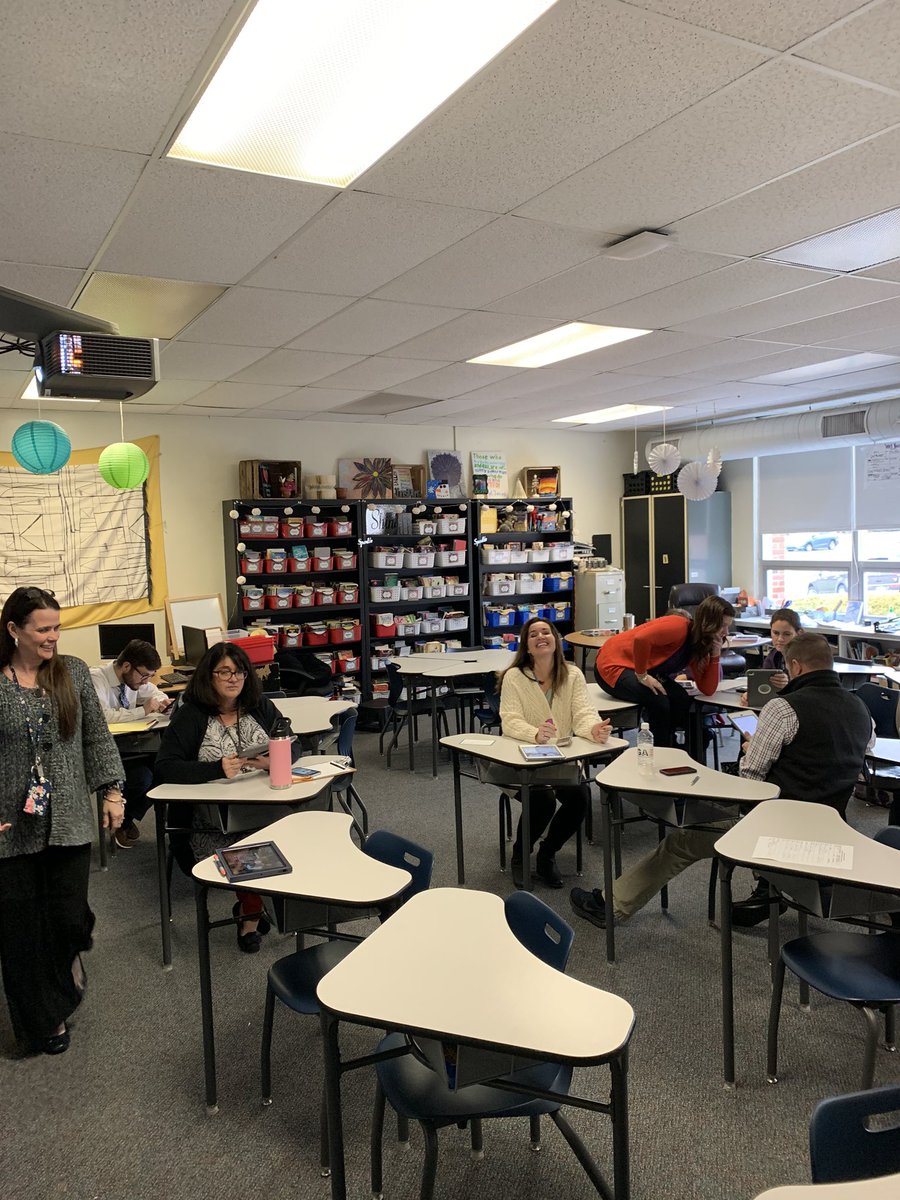 GAMS teachers working toward Apple teacher certification. Thank you to our Vanguard group and <a href="/KellerSmkeller/">Sheila Keller</a> for leading this group. <a href="/gcasd_k12/">GCASD</a> #gcasdempower