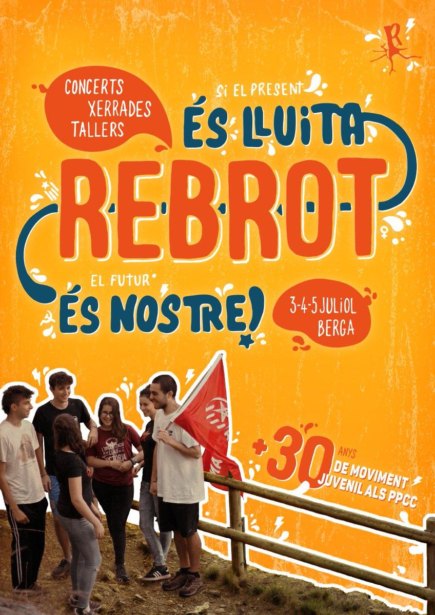 🔴 Ens fa molta il·lusió ser els amfitrions del Rebrot 2020 (<a href="/AplecRebrot/">Rebrot en Marxa!</a>). Després de 7 anys torna a #Berga. Reserveu-vos els dies 3, 4 i 5 de juliol que la farem molt grossa!