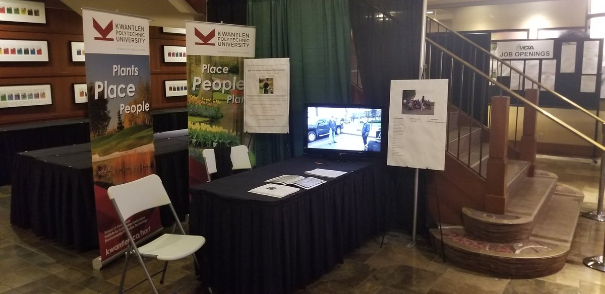 I am feeling eager and excited to be volunteering with KPU's turf club for my second WCTA conference. 

Come visit one of the students at the the KPU booth for information about the turf management program.