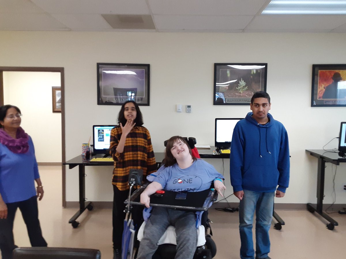 lorenzotbrown's tweet image. Three of our students who take computer classes. All 3 have different goals and need a different level of attention to accomplish their goals. We are so proud of the hard work and dedication they're putting in! #isable #isablecenter