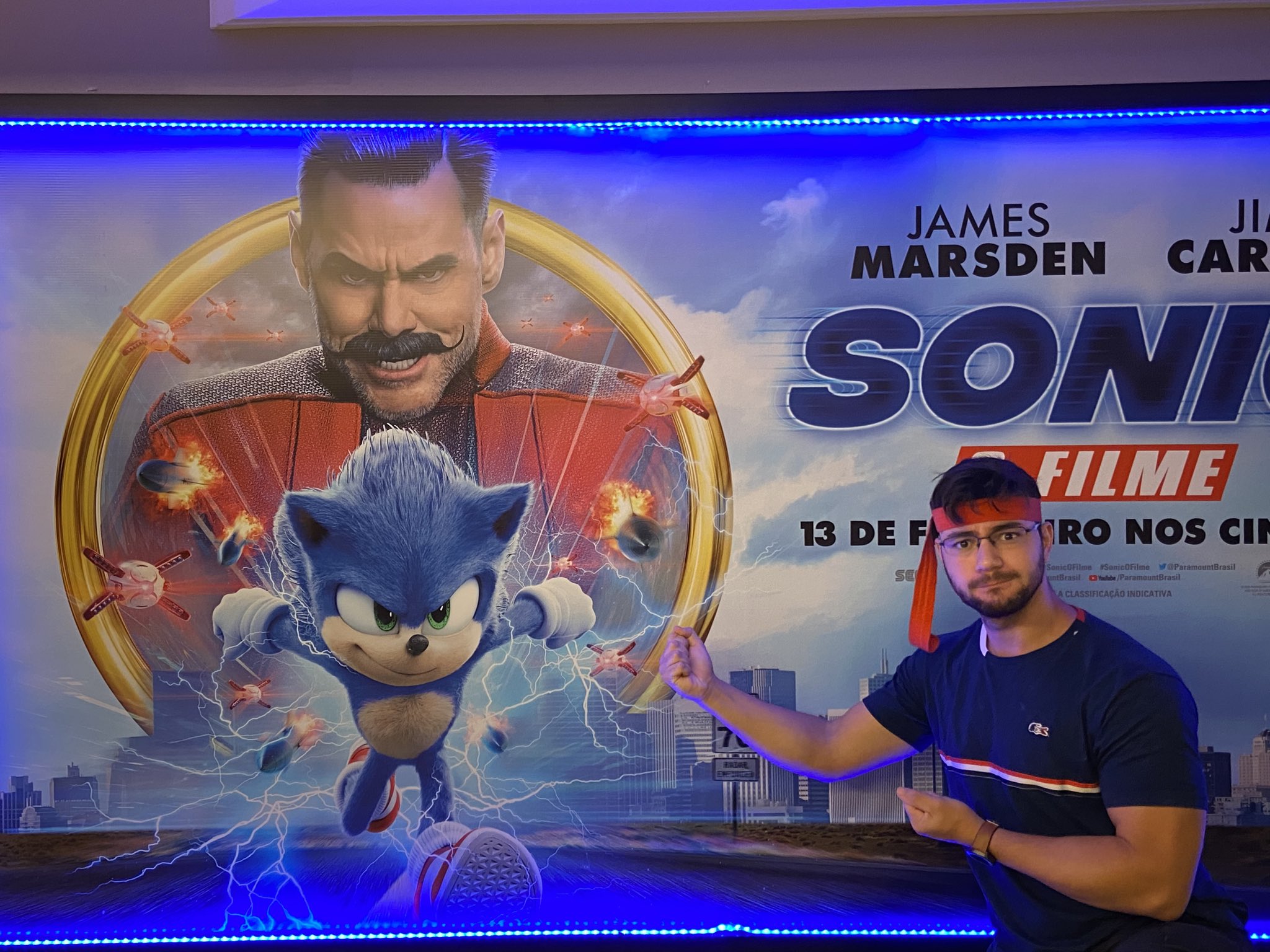 Fãs de Sonic no Brasil - Indo prestigiar o Filme 2 / X