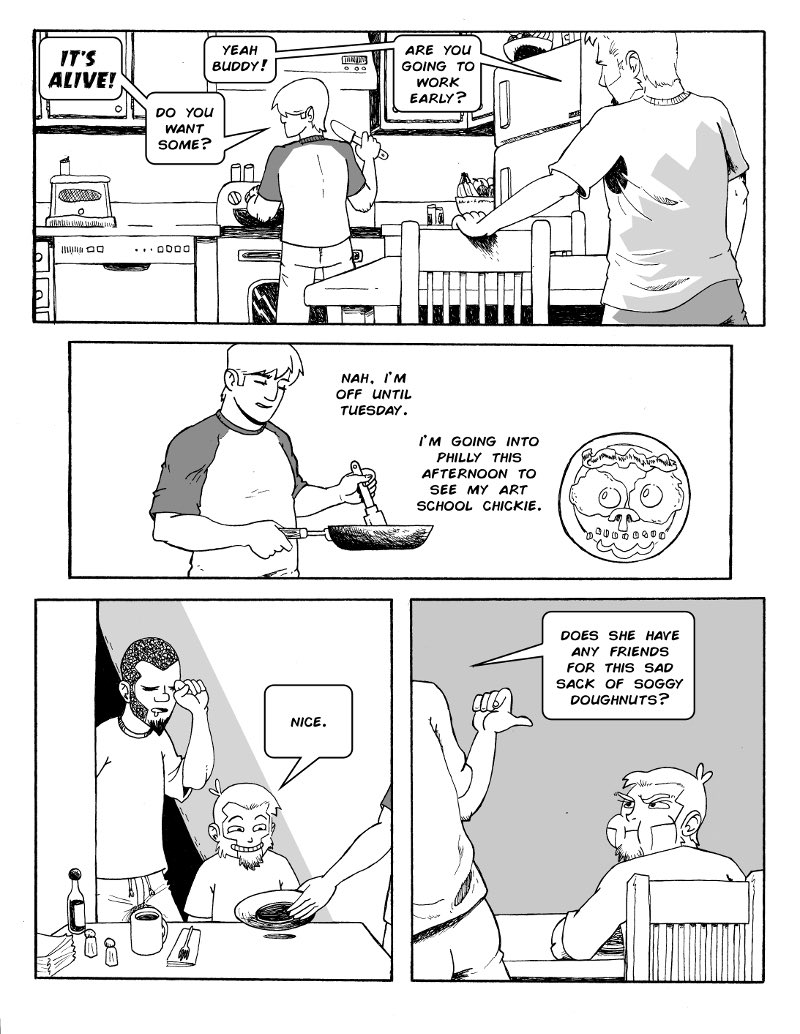 MasterKeyComics's tweet image. Update ! Page 4 is now live on the site @ MasterKeyComics.com #webcomics #makingcomics #comics