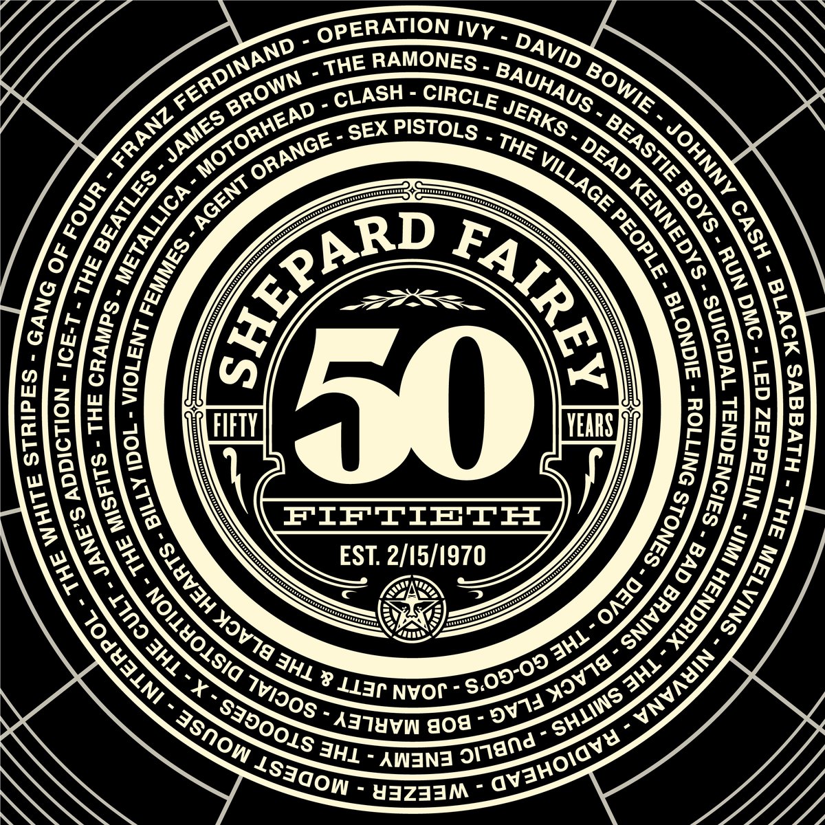 Shepard Fairey On Twitter As My 50th Birthday Dauntingly Looms I Considered All The Music That Has Soundtracked And Often Helped To Shape My Life And Came Up With A List To