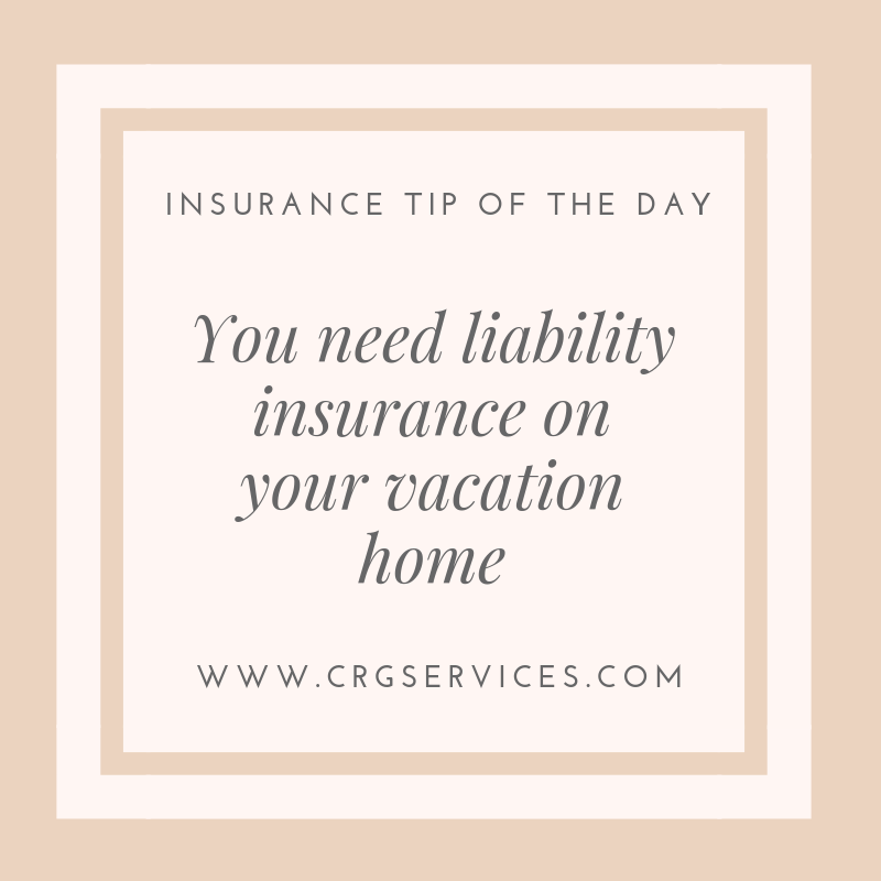 CRGSVC's tweet photo. Protect yourself even though you aren't always there, especially when you aren't there #InsuranceTipTuesday https://t.co/DcMy8POXOz