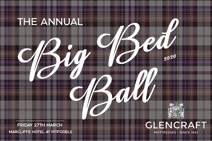 Save the date! Glencraft Luxury to host annual ball

ABERDEEN based business Glencraft Luxury Mattresses have announced the date for their Big Bed Ball 2020, this year hosted at The Marcliffe Hotel and Spa, on Friday 27th March. The event is held annu aberdeenbusinessnews.co.uk/2020/02/11/sav…