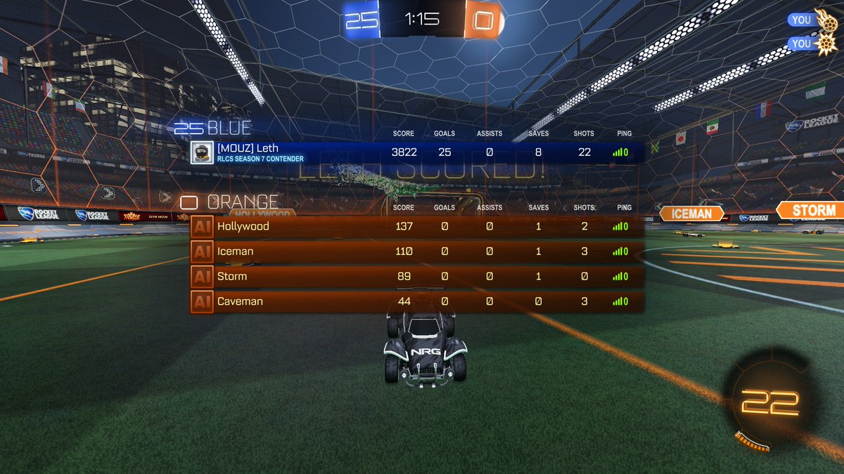 Lethamyr_RL's tweet image. Did it, with over a minute to spare! Got the video recorded