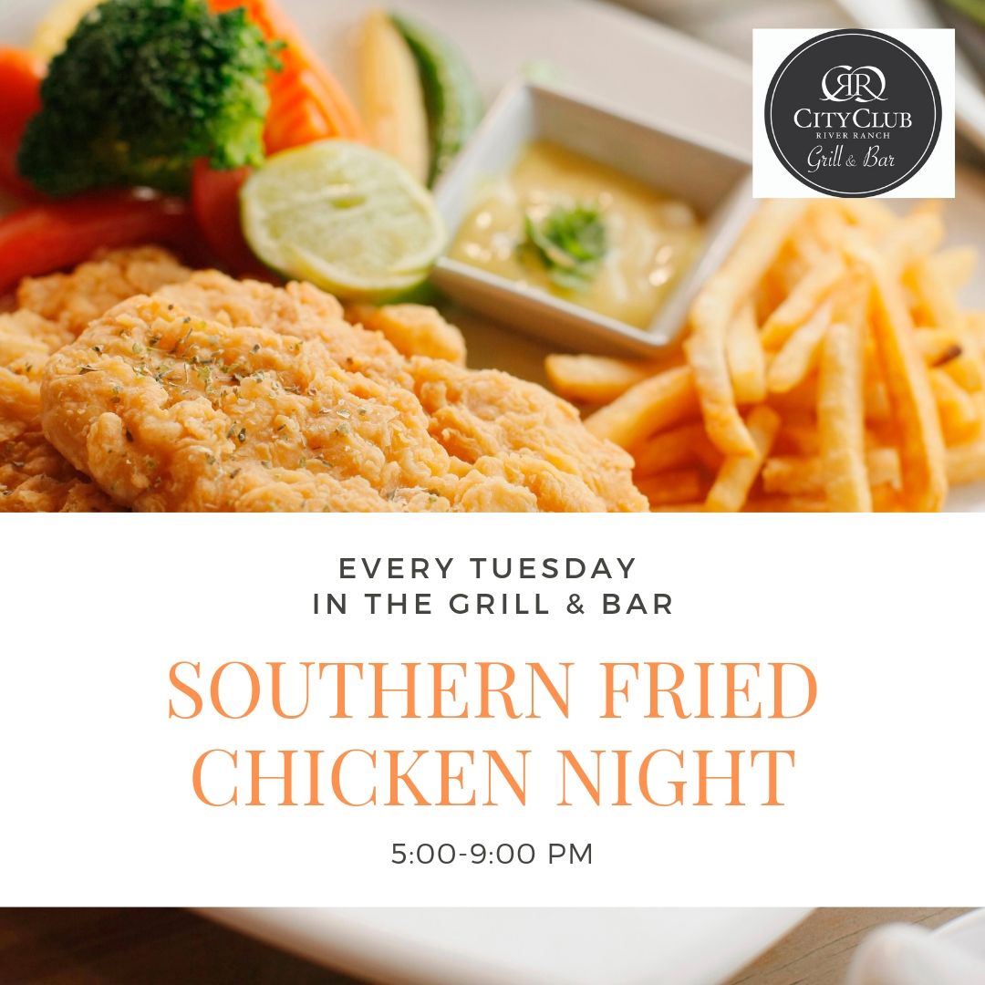 CityClubRR's tweet photo. Are you craving delicious fried chicken?  City Club Grill &amp; Bar is the place to be tonight to satisfy your taste buds!!  337-216-6507 https://t.co/OG6vSoqafq