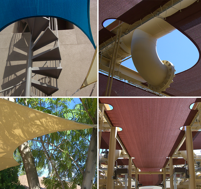 WholesaleShade's tweet photo. Shade Sail Design DO: Let the surroundings be your guide. Get creative! Utilize Curves, extension cables, or extra attachment points. #ShadeSails #ShadeSailDesign #Design #DosandDonts #fabric #ShadeSailUniversity #SSU https://t.co/lbTSaJXORm