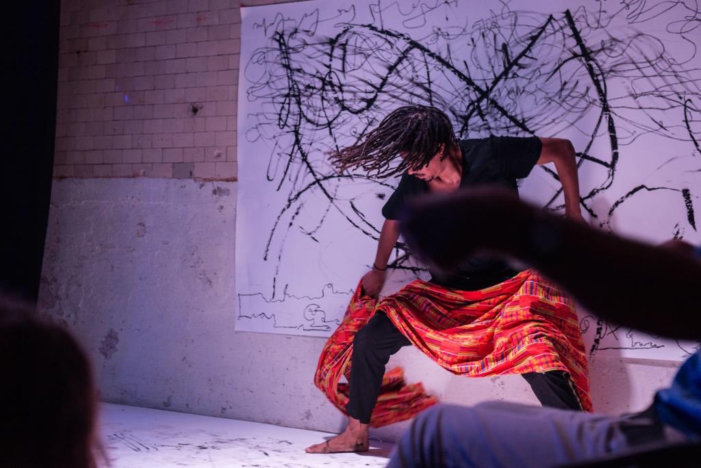 armah_art's tweet photo. Motion live Performance at Pop-Kultur Festival Berlin 2019 
#modernart #Abstract #abstractart #abstractexpressionism #contemporaryart #performance #art https://t.co/eVrGVRCGIq