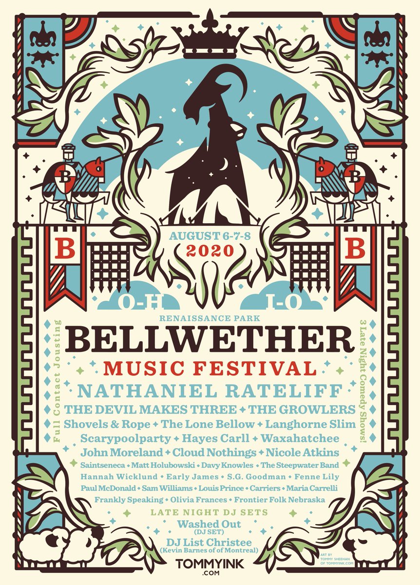 We'll see you on Friday August 7 at this year's <a href="/bellwetherfest/">Bellwether Festival</a> in Waynesville, OH! 

🎟️ bellwetherfest.com