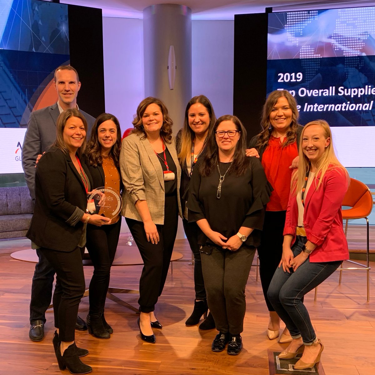 @RoseInt was honored to accept the 'Top Overall Supplier 2019' award from @AllegisGlobal for our contingent hiring & workforce solutions at a top client here in #STL! Looking forward to 2020!  #success #ITstaffing #contingentwork #wemakeIThappen #nowhiring #goals #priceless