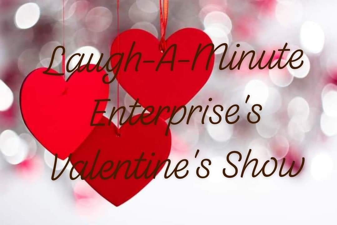 MinuteLaugh's tweet photo. Come to our Valentine's show Thursday at 9pm in the Student Center Auditorium  https://t.co/bkElKkfuJa https://t.co/dqaSp1Fmr8 https://t.co/VbAvelQxpL