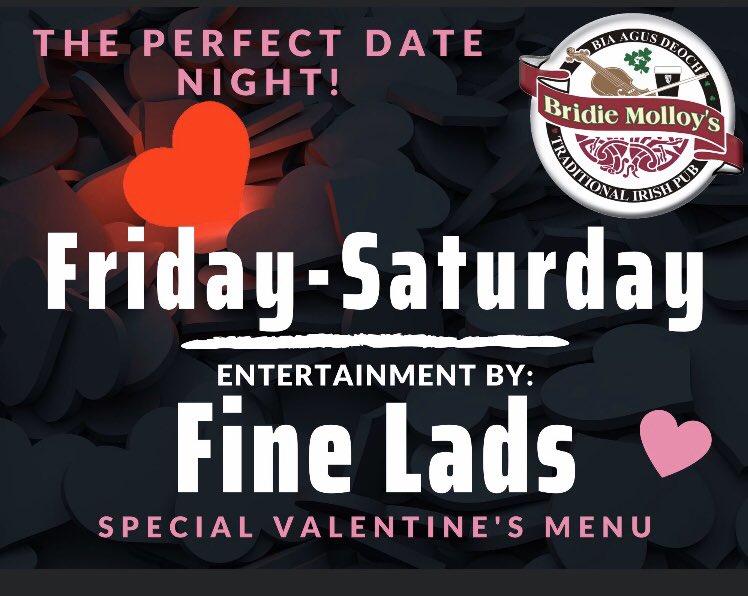 LadsFine's tweet photo. Catch us @BridieMolloys all weekend  !!! https://t.co/wYocluXaEJ