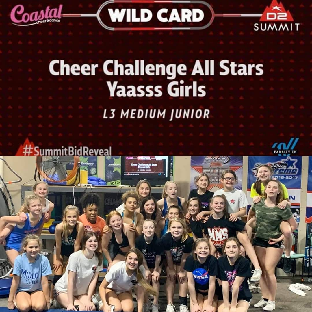 CheerChallenge1's tweet photo. J3 YAASSS GIRLS are going to summit !! https://t.co/QbAHdIRdJS
