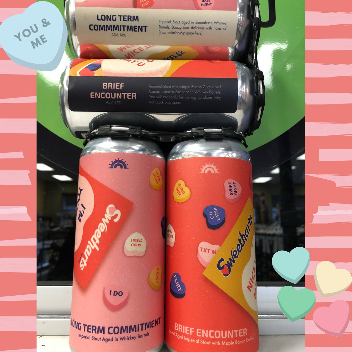 2ndstreetwine's tweet image. @stonecloudbrewingco 💘 #longtermcommitment #briefencounter #imperialstout #barrelaged #sweethearts #localbeer