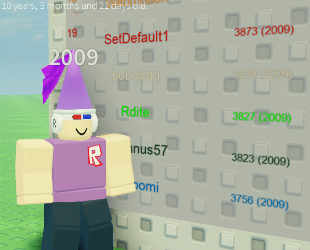 Rdite On Twitter My Account Age Is Approx 10 Years 5 Months - 2008 roblox characters