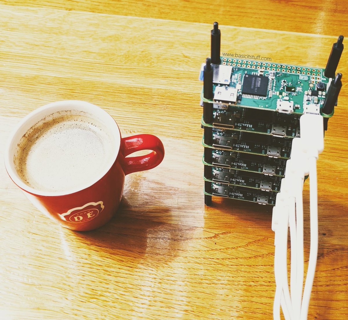 Raspberry Pi Zero Cluster project from a while ago
- link in bio -
Like | Retweet | Follow
#raspberry #raspberrypi #raspberrypi4 #raspberrypi3 #raspberrypi2 #raspberrypizero #pcb #minipc #bananapi #odroid #nanopi #pine64 #linux #linuxuser #programming #programmer #coder #geek