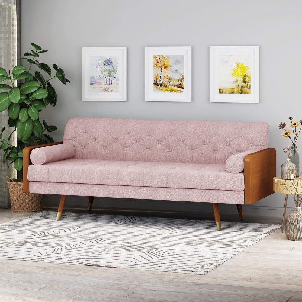 CKnightBrands's tweet photo. Pretty in pretty in pink, isn't she? π€Jalon Mid-Century Modern Tufted Fabric Sofa by Christopher Knight Home. #christopherknighthome
https://t.co/q8Wd1mmeBg https://t.co/xPWNDa4heU