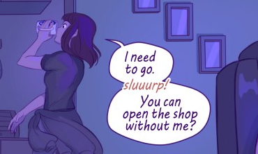AdamBlackhat's tweet photo. I love Violet. Drawed by @azeher_may worded by moi #Starfallcomic https://t.co/rO2jwOropp