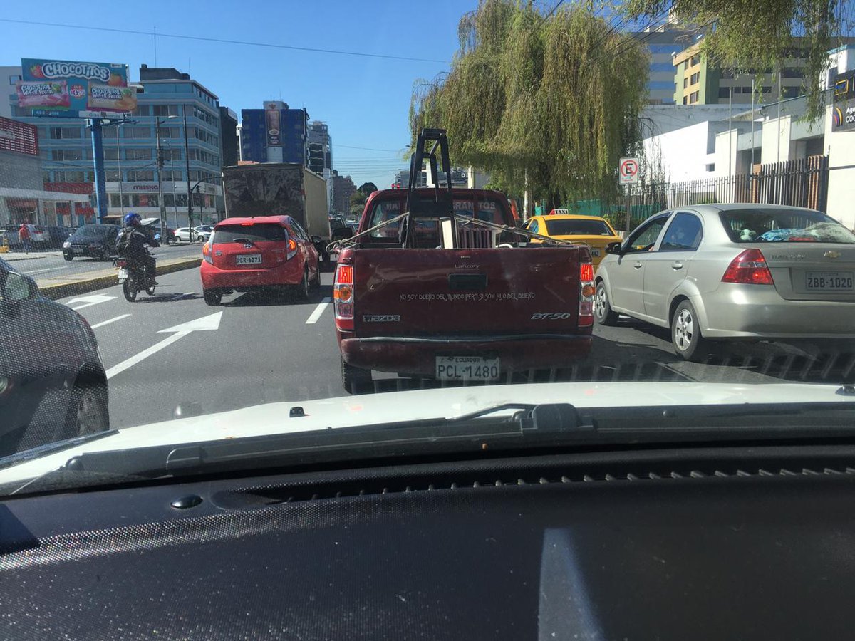 No soy el dueño del mundo pero soy hijo del dueño.