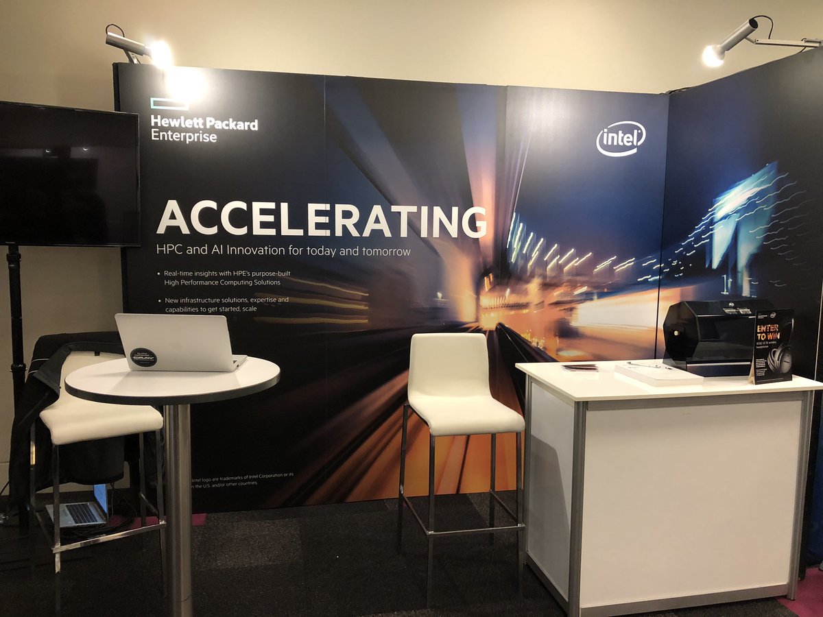 My first conference as a <a href="/HPE_HPC/">HPE HPC</a> employee and it looks slick ! We are ready to catch up with you all <a href="/eresearchnz/">eResearch NZ</a> in Dunedin this year.