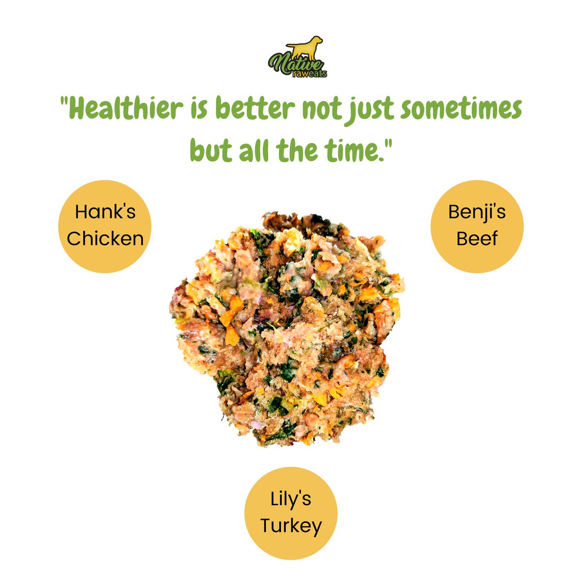 native_raw's tweet image. Did you know there are 3 amazing raw diet flavors to choose from?! 😮🐩
Learn more here nativeraweats.com 
#healthydogs #rawdiet #dogs