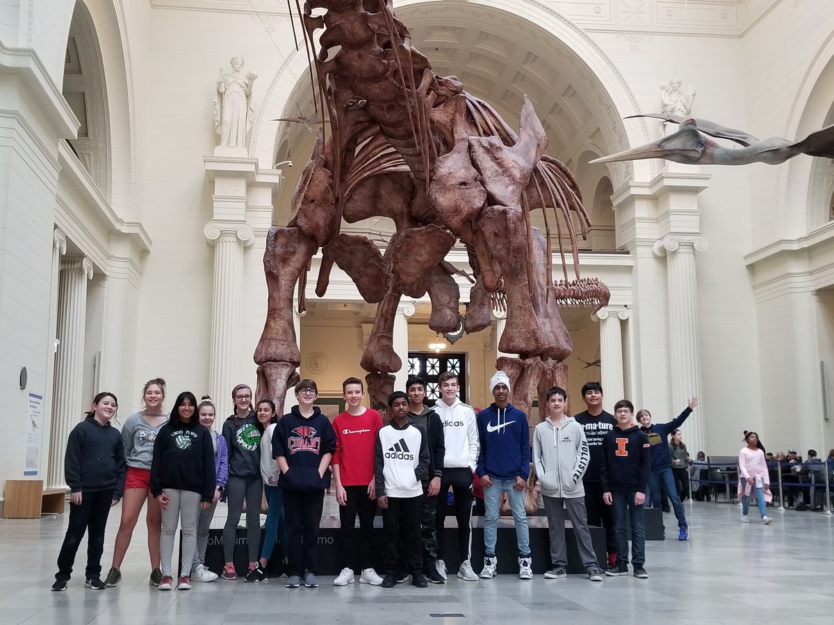 #MiddleLevel had a great field trip to the Field Museum today! #LPExperience #WeAre54 #BingoDinoDNA