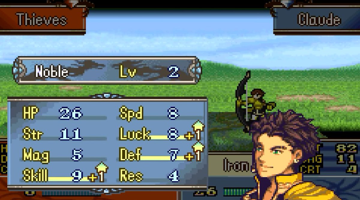 Gonintendotweet Fire Emblem Three Houses Fan Made Gba Demake In The Works T Co Dlha4d142y