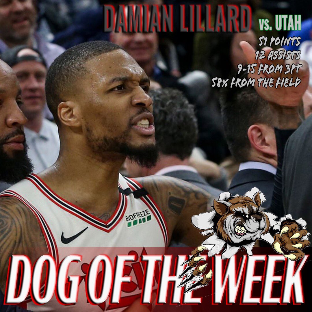 bushcraftbrews's tweet photo. Dame is a problem!! @trailblazers 
#portland #trailblazers #nba #iceinhisveins https://t.co/dpExKzqIKJ