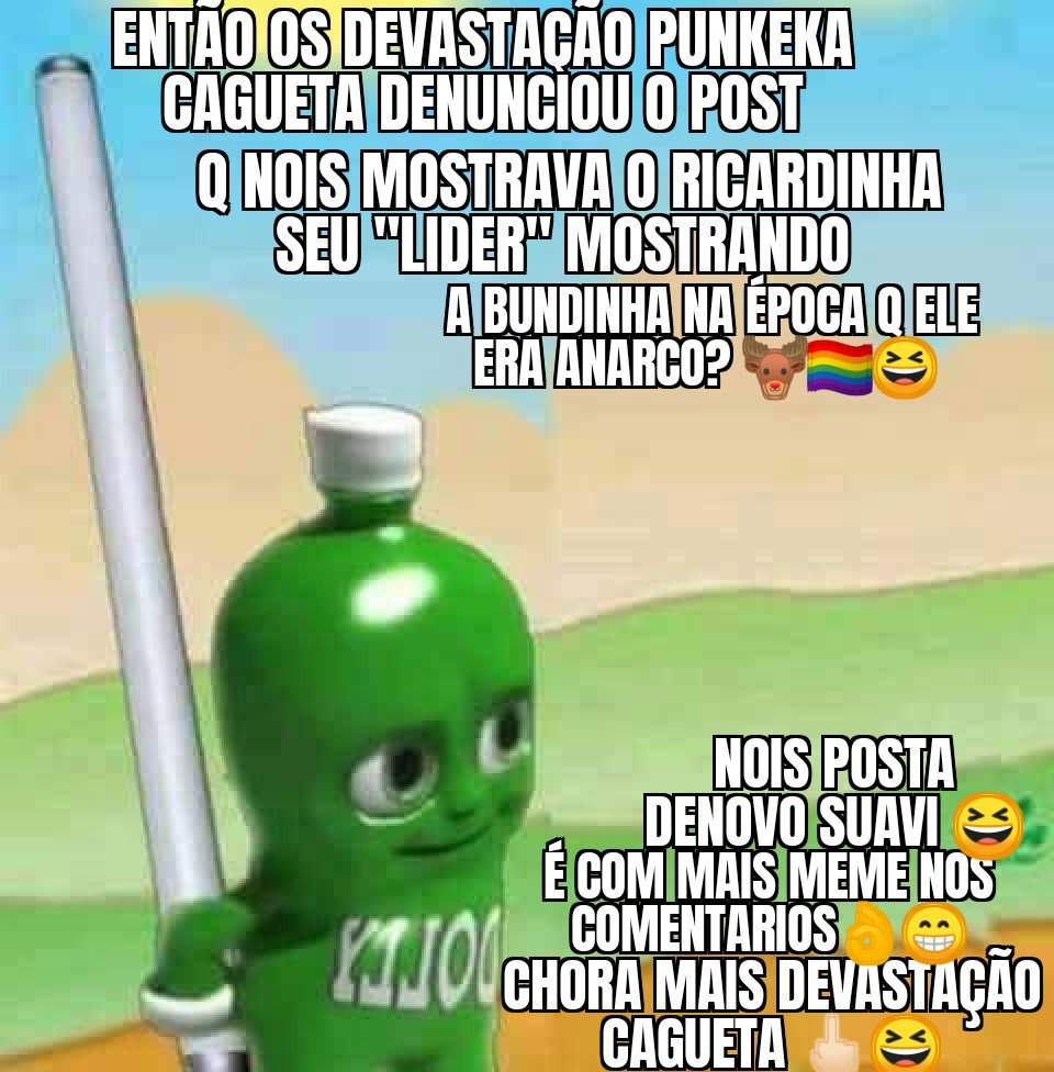 PunkSao's tweet photo. Os cara denuncia volta pior 😁 #devastaçãopunkcagueta #desordempunkgay #kaospunk #streetpunk #skinhead #punk #antifascista #tradskin #rash #sharp #ricardinhobicosujo #betoveiochorao #donahmentiroso #donahforrestgump #punksp #sppunk #phuneralpunk https://t.co/Vq8OHmJBl2