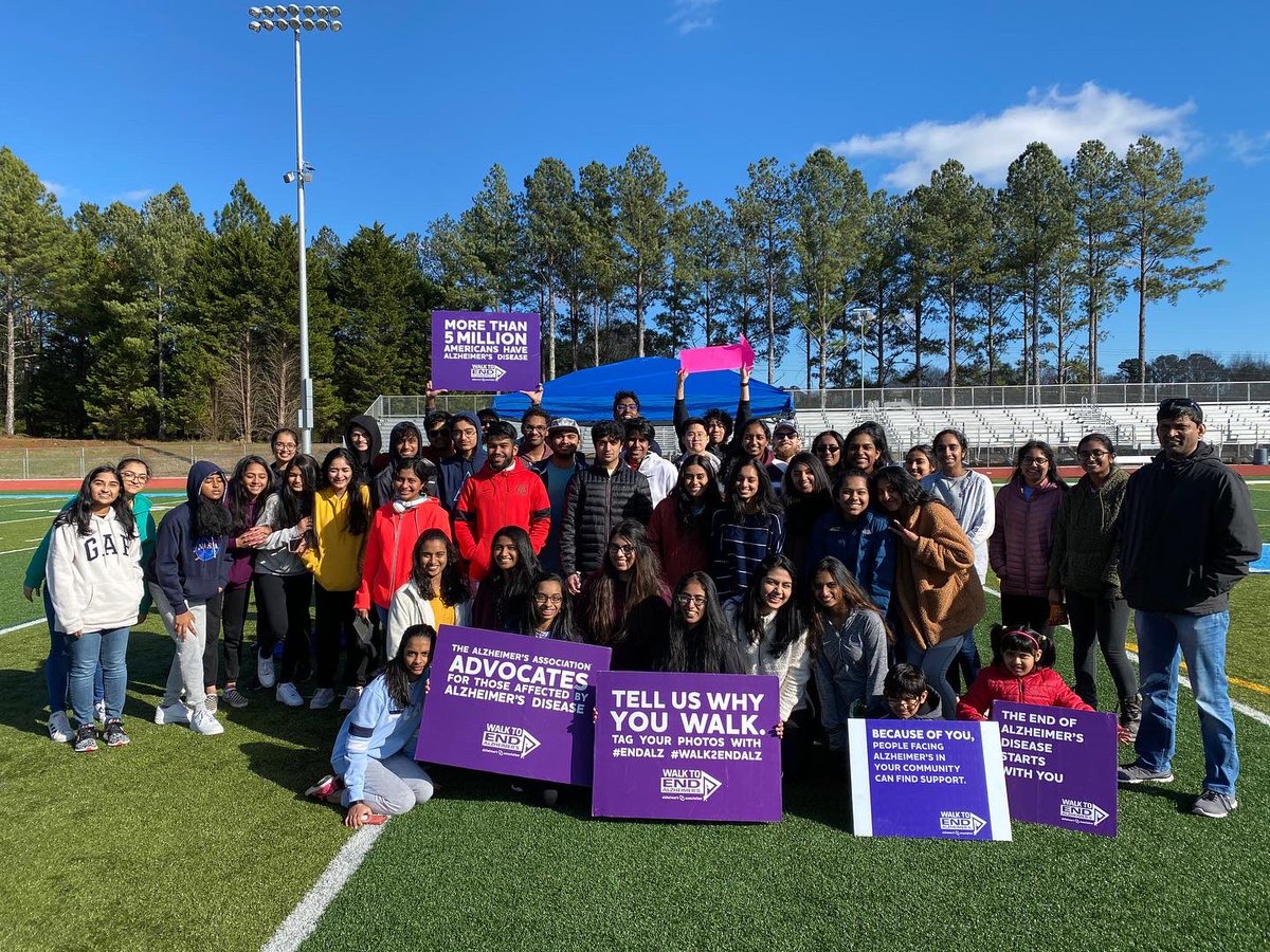 DenmarkFbla's tweet photo. Nithya and Sanjana’s Act Against Alzheimer’s campaign was a success! They have raised more than $450 for the Alzheimer’s Association &amp; local memory centers and have increased awareness throughout our community through fundraisers, education sessions, and local events. https://t.co/w7gQuyjQot