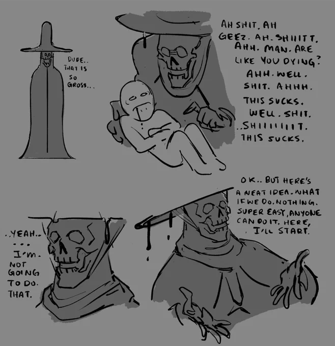 atra is a druid who practices the circle of spores! he is very apathetic and a bit lazy, and thinks only about his own well being most of the time. he dislikes confrontations and will do anything to get out of fights or anything that he deems to be too much work 