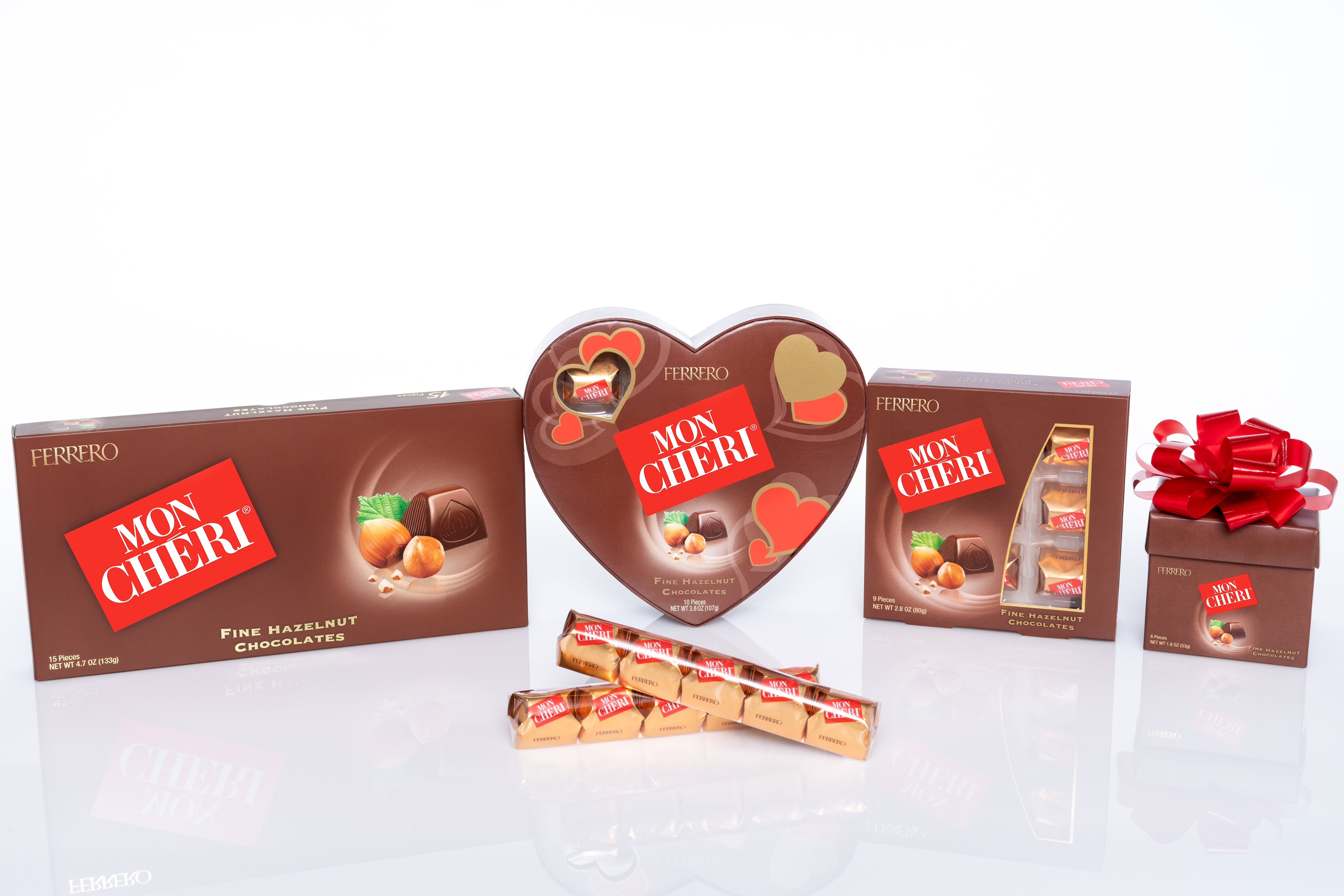 Ferrero Mon Cheri Hazelnut Chocolates 9 pieces (1),2.8 ounces