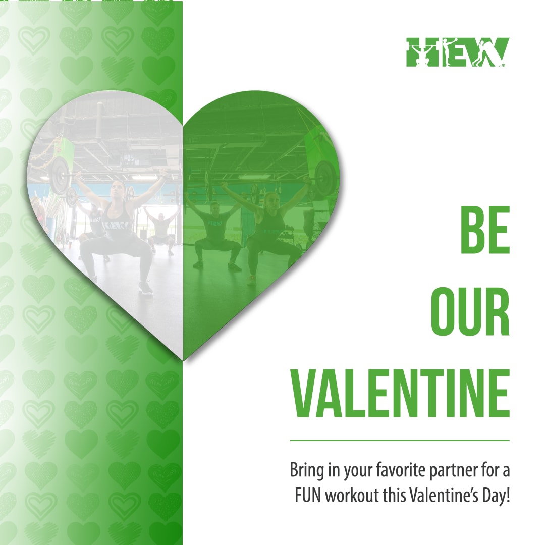 hewdadeland's tweet photo. "Sweat with your Swolemate" this Friday at HEW! 😉Find a friend, have some fun, and join us for a one-of-a-kind workout this Valentine's Day! #sweatwithyourswolemate #savethedate #hew #hewfitness #partnerworkout https://t.co/omfRvqj6uB