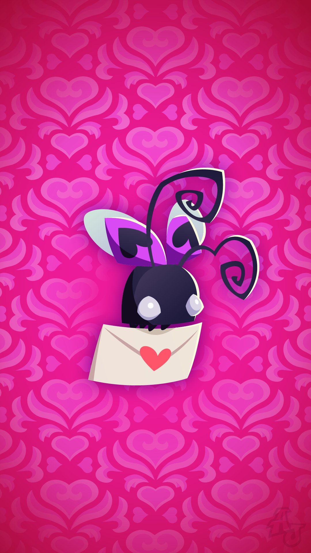 Animal Jam on Twitter To celebrate Friendship Day this year we created a  free mobile wallpaper featuring our most lovable Love Bug Who wouldnt  want to see this face on their phone