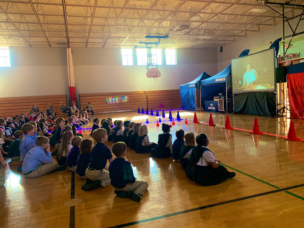 Tyree3rdClass's tweet photo. Excited for the Glow Run next week!!! We kicked off the fundraiser with a pep rally today! Check out https://t.co/LX2qscVgox for more details!!! https://t.co/nJJRGIbh4h