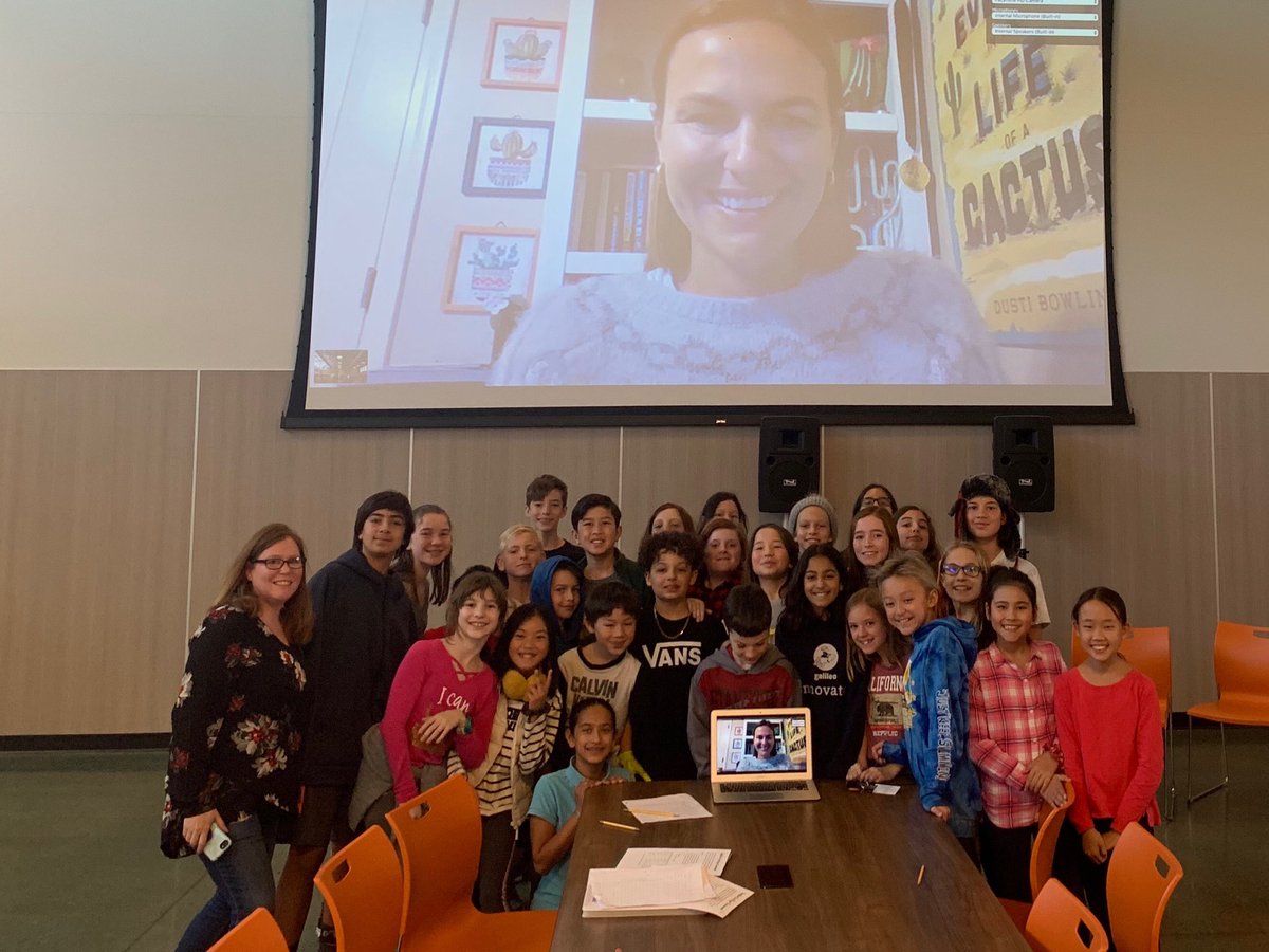 Mrs. Ahmed (@mrs_tahmed) on Twitter photo Thanks @Dusti_Bowling for your Skype session with <a href="/TiceCreekWC/">Tice Creek</a> We really enjoyed learning from you and discussing Insignificant Events in the Life of a Cactus. We can’t wait for Canyons Edge. #cactus #wcsd Thanks @Dusti_Bowling for your Skype session with <a href="/TiceCreekWC/">Tice Creek</a> We really enjoyed learning from you and discussing Insignificant Events in the Life of a Cactus. We can’t wait for Canyons Edge. #cactus #wcsd