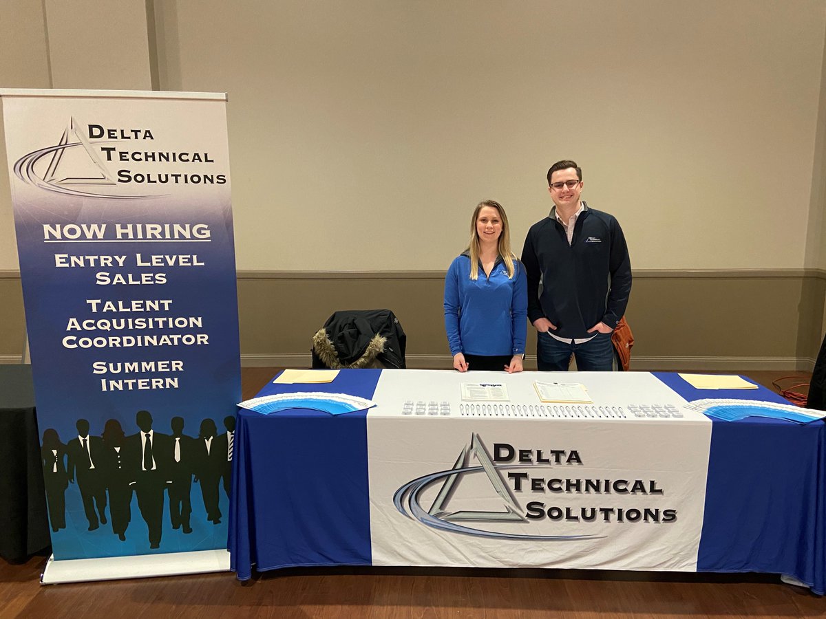 Delta_Technical's tweet image. Greetings @IllinoisStateU 
Looking for a summer internship or an opportunity in Sales?  Come visit us today at the PSI Sales Careers Job Fair.  4pm-7pm at the Bone Student Center.