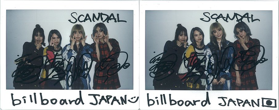 💋#SCANDAL サイン入りポラロイドを2名様にプレゼント！💋 応募方法