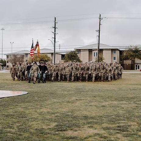 “He just got back from a nine-month deployment. We’ve never had Valentine’s together for the past three years. After a long 277 days away from my person, I can finally press play on my life again.” -Teona Weatherspoon

Happy FIRST Valentine’s Day together in three years, Teona!💘