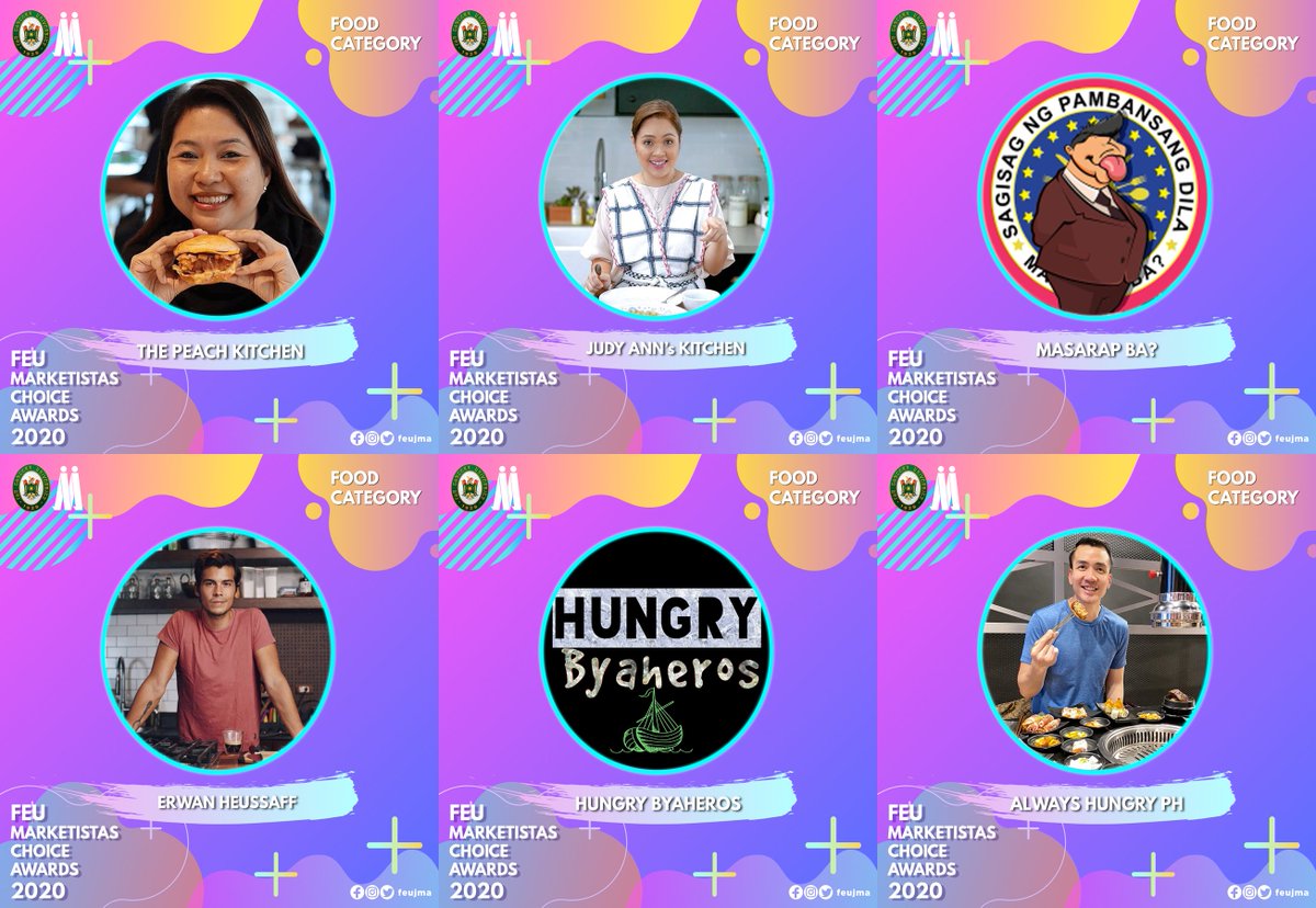 feujma's tweet photo. FOOD CATEGORY
Tweet/Retweet/Quote your favorite stars w/the hashtags
You can check our FB page pinned post for voting mechanics!
Link: https://t.co/ZqsbkU8yGT
Voting is until FEB 20, 2020, 11:59 P.M
#FEUMCA2020
#MARKETINGWEEK2020
#MOTOWORLDXFEUJMA
#ALLOUTFEUJMA https://t.co/iXBvbTzZCu