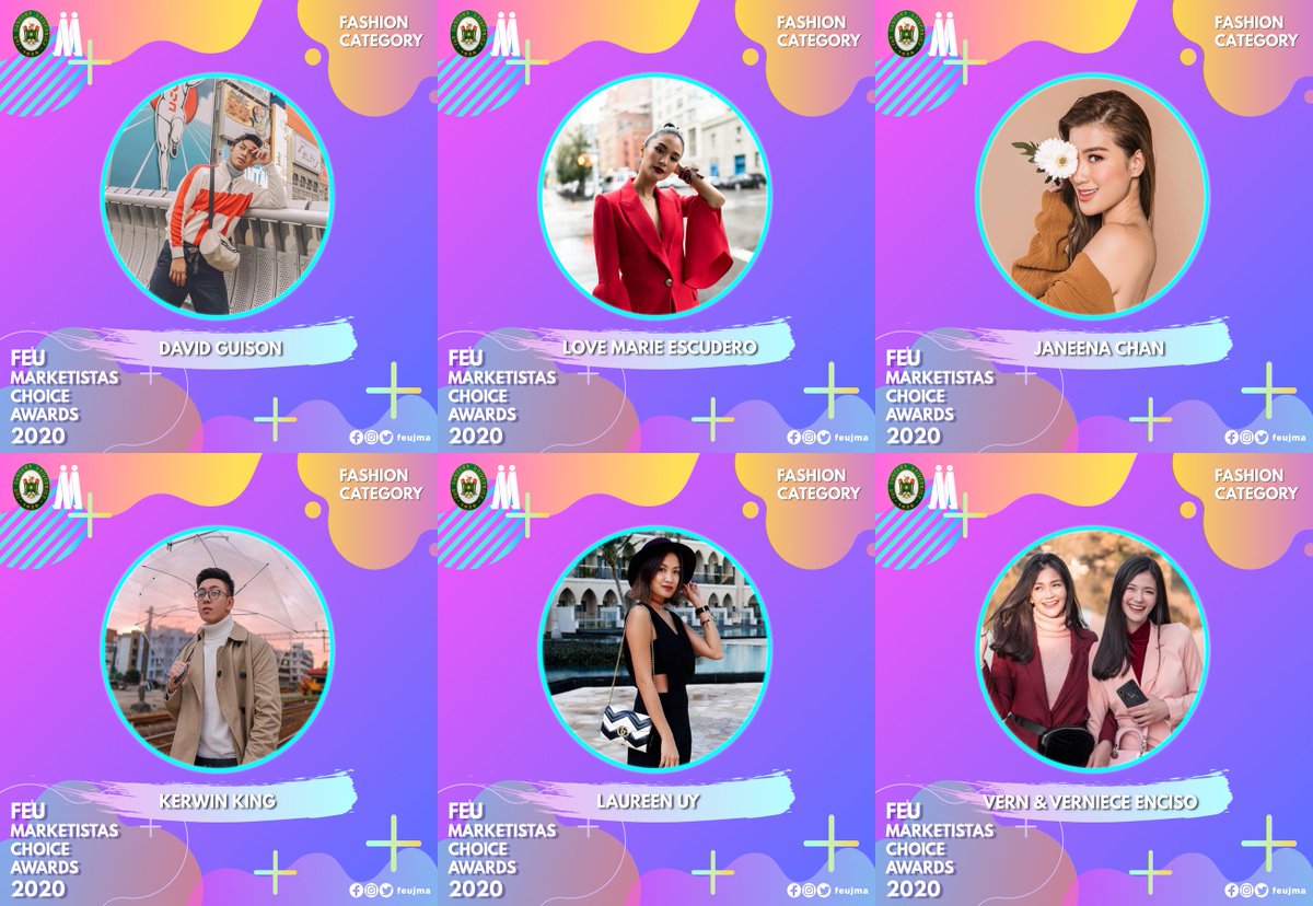 feujma's tweet photo. FASHION CATEGORY
Tweet/Retweet/Quote your favorite stars w/the hashtags
You can check our FB page pinned post for voting mechanics!
Link: https://t.co/ZqsbkU8yGT
Voting is until FEB 20, 2020, 11:59 P.M
#FEUMCA2020
#MARKETINGWEEK2020
#MOTOWORLDXFEUJMA
#ALLOUTFEUJMA https://t.co/2KvT1LK33c