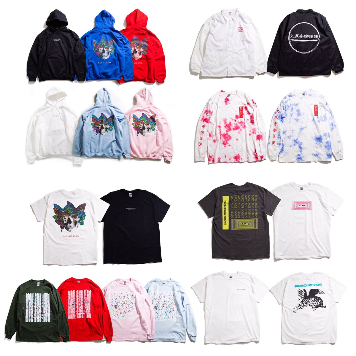 SPARK!!SOUND!!SHOW!! ポップアップ限定セットアップ スサシ eva.gov.co