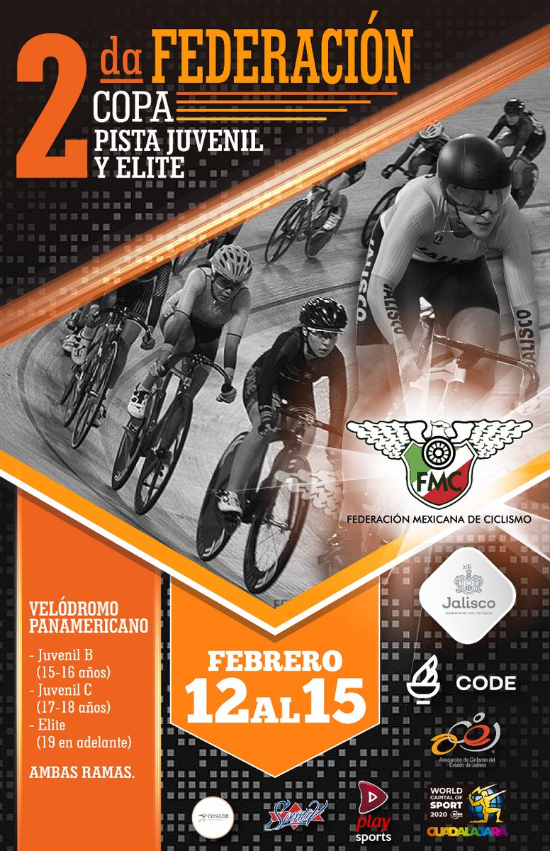 ¡La espera terminó!

A partir de mañana, el Velódromo del Polideportivo Paradero se encenderá con las acciones de la 2da. Copa Federación de pista Juvenil y Elite. 🚴‍♀️🚴‍♂️

Te esperamos del 12 al 15 de febrero con lo mejor de esta disciplina en nuestro país.